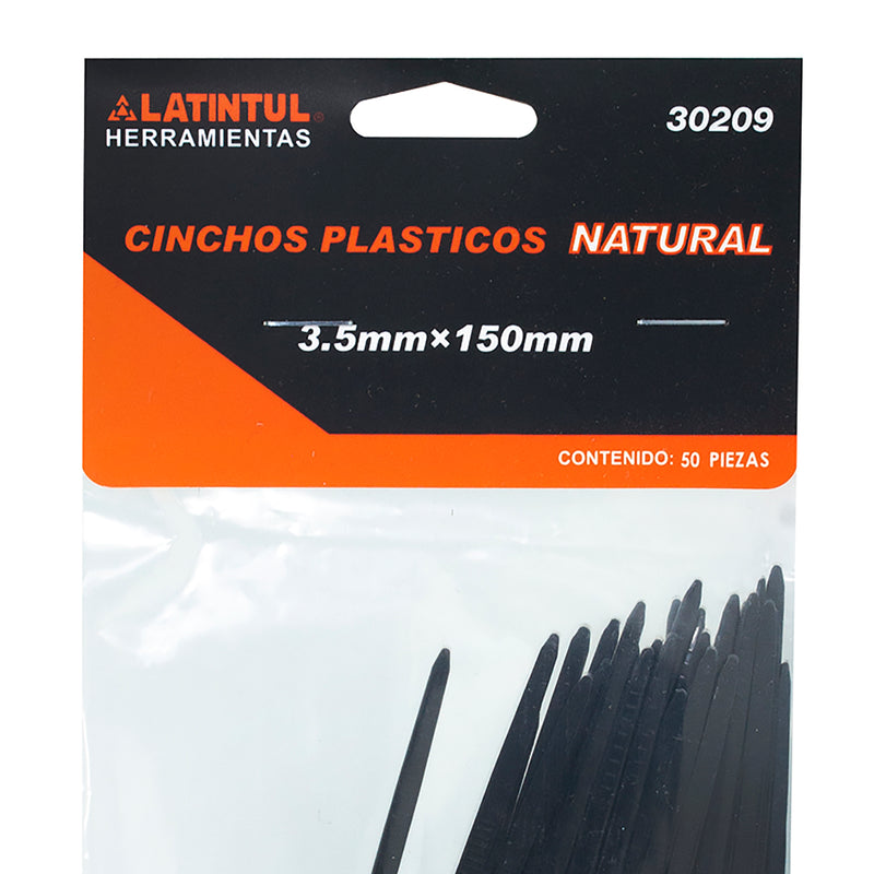 Cincho Good Will 3.5 mm x 15cms negro