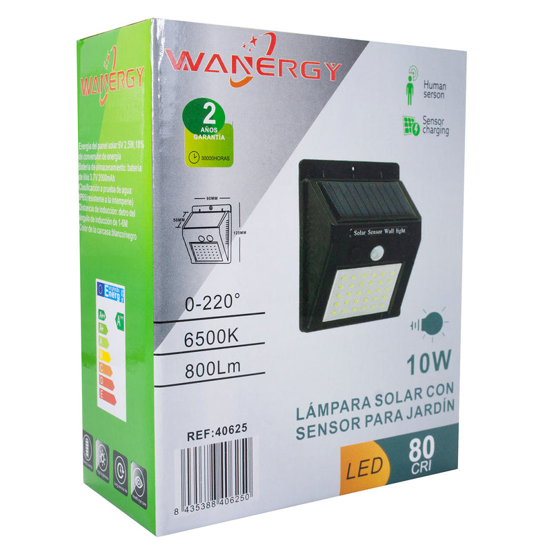 Arbotante Wanergy led 10w solar