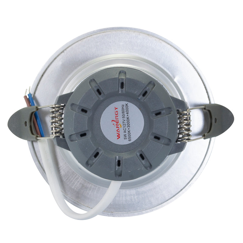 EMPOTRADO WANERGY LED 5W 3 TEMPERATURAS