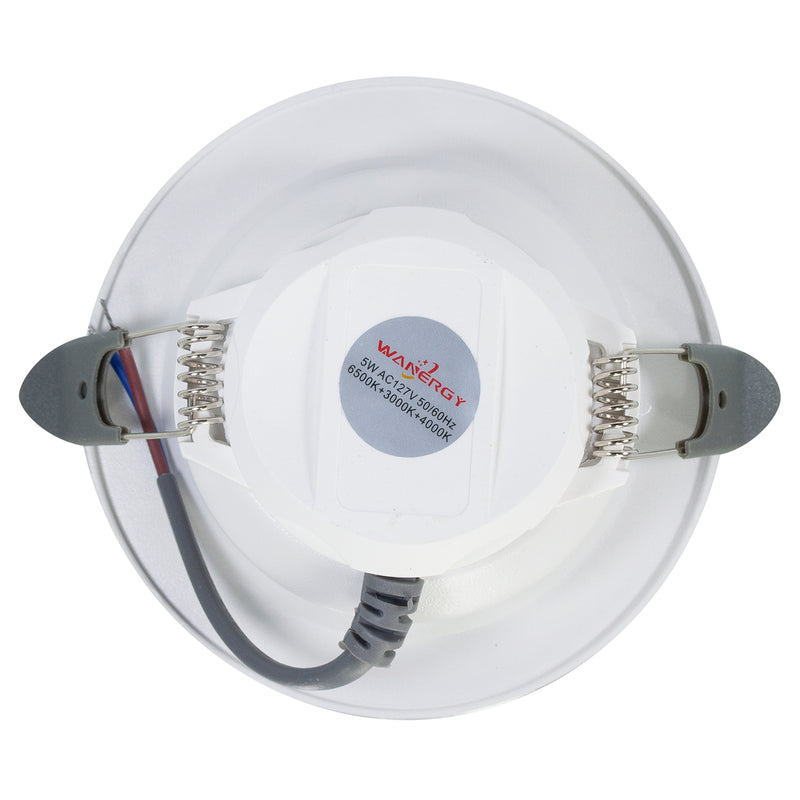 EMPOTRADO WANERGY LED 5W 3 TEMPERATURAS