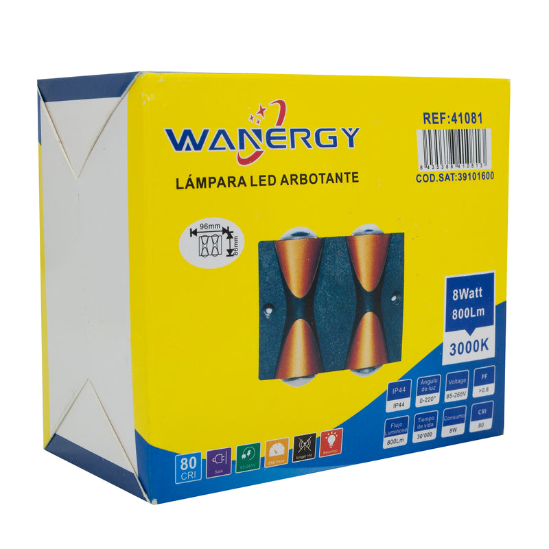 ARBOTANTE WANERGY LED 12W CALIDO