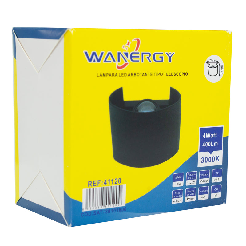 ARBOTANTE WANERGY LED 4W 1 LUZ