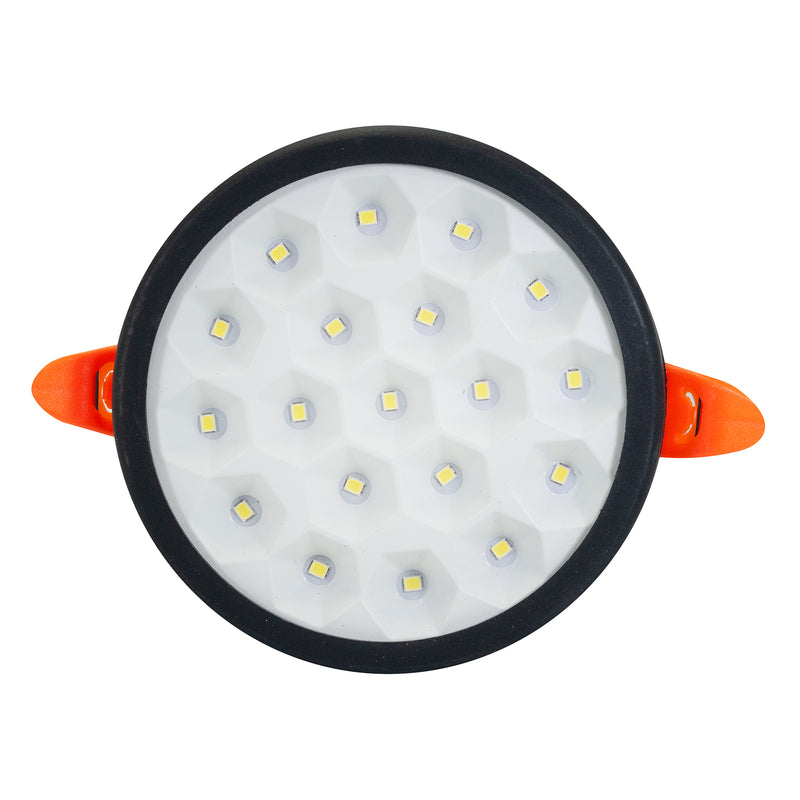 EMPOTRADO WANERGY LED 12W AJUSTABLE TIPO COLMENA NEGRO