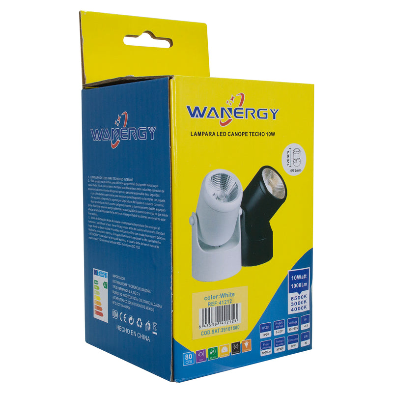 CANOPE WANERGY TECHO 10W 3 TONOS BLANCO