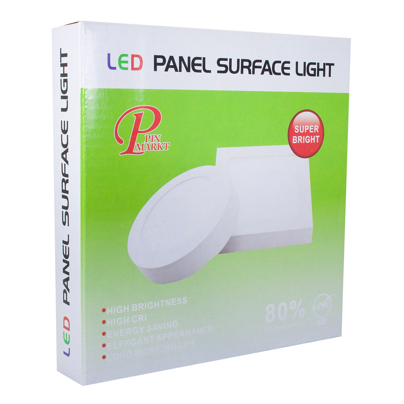 Luminario Pinmark led 12w redondo de sobreponer