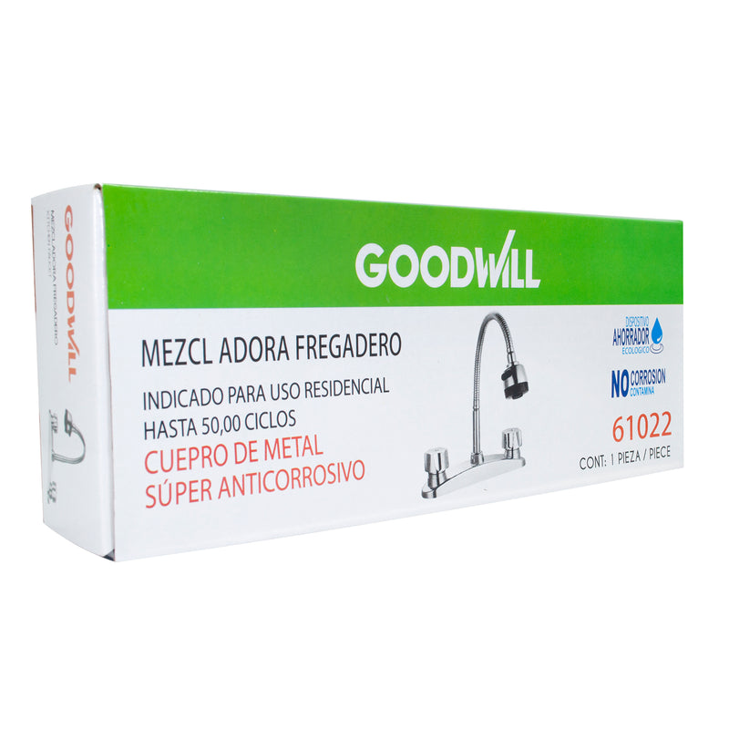 Mezcladora Good Will flexible fregadero