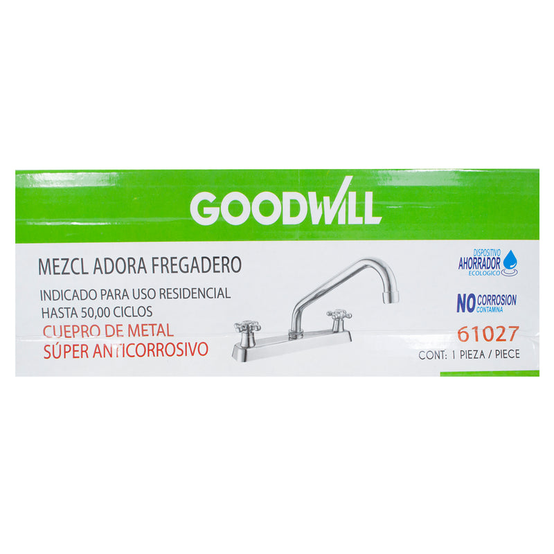 Mezcladora Good Will cruz fregadero