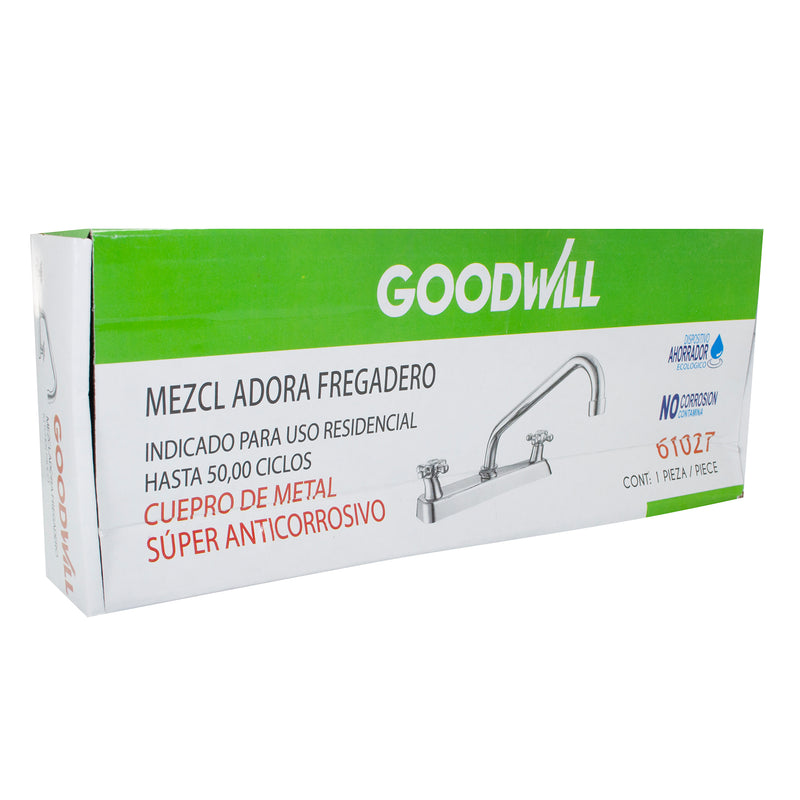 Mezcladora Good Will cruz fregadero