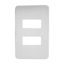 Placa iusa tradizione 2 v. blanco