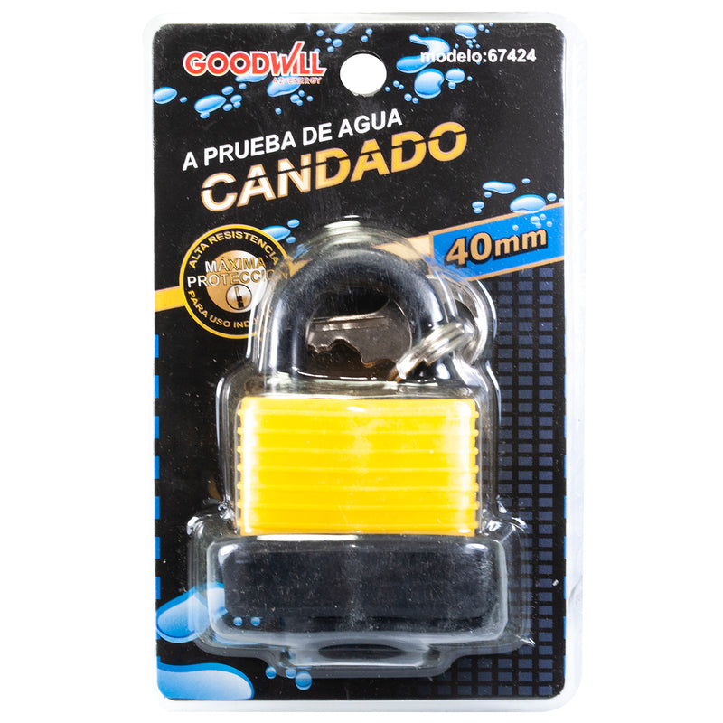 Candado Good Will reforzado 40mm