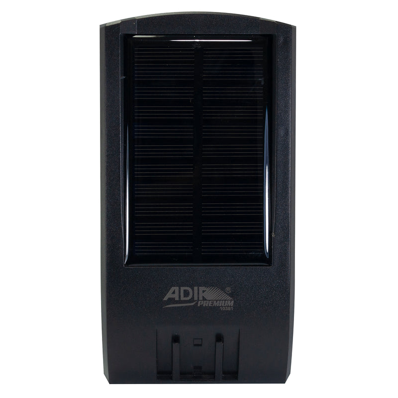 ARBOTANTE ADIR LED SOLAR PARA JARDIN CON BRAZO Y SENSOR