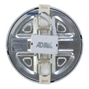 Empotrado Adir LED 12W redondo ajustable luz cálida negro - La nueva eléctrica