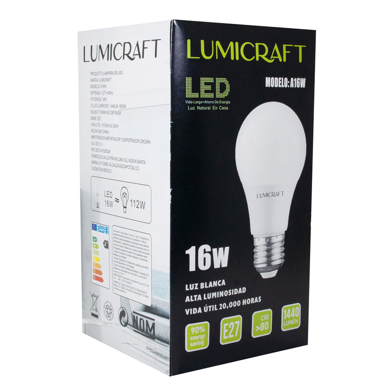 FOCO LUMICRAFT LED 16W TIPO PHILLIPS