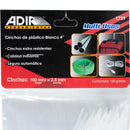 Cincho adir blanco 4 c/100 pzas - La nueva eléctrica