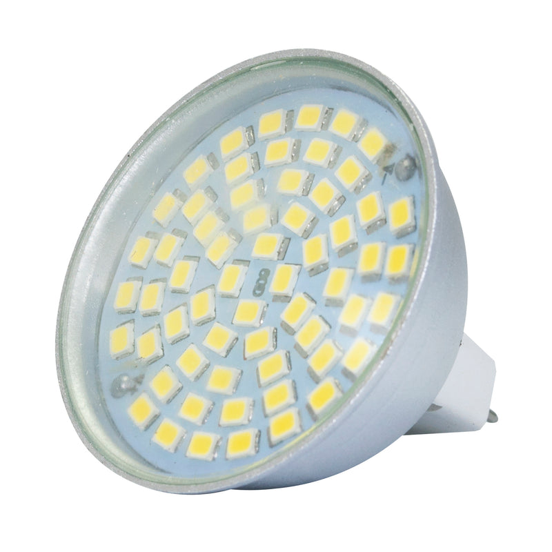 Foco Adir 60 leds smd cob mr16 blanco cálido