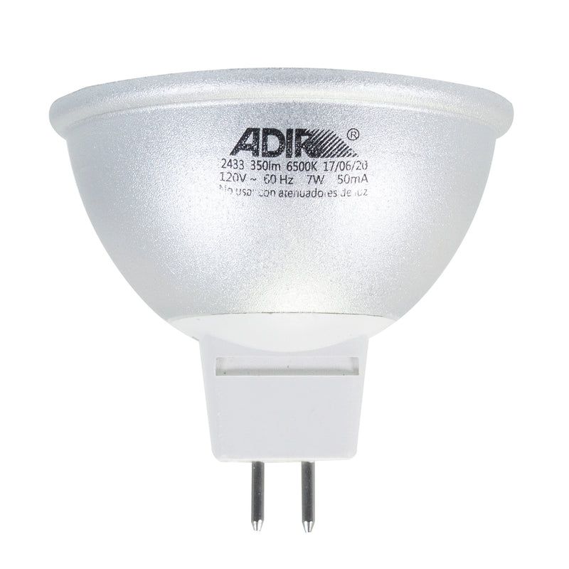 Foco Adir 60 leds smd cob mr16 blanco cálido