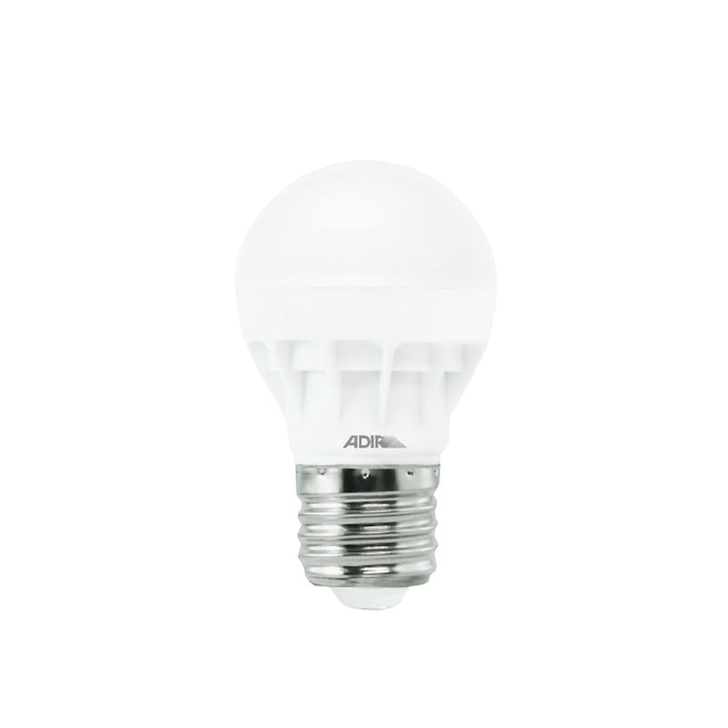 Foco Adir mavrik led t/bulbo 5 watts blanco cálido