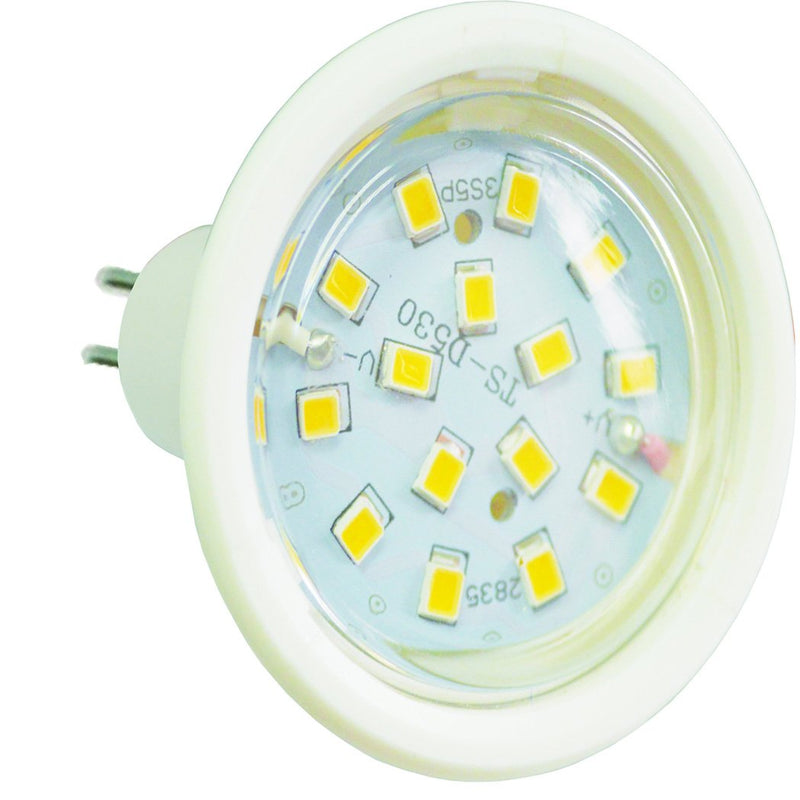 Foco Adir super led carcaz blanca 5w. mr16 frío