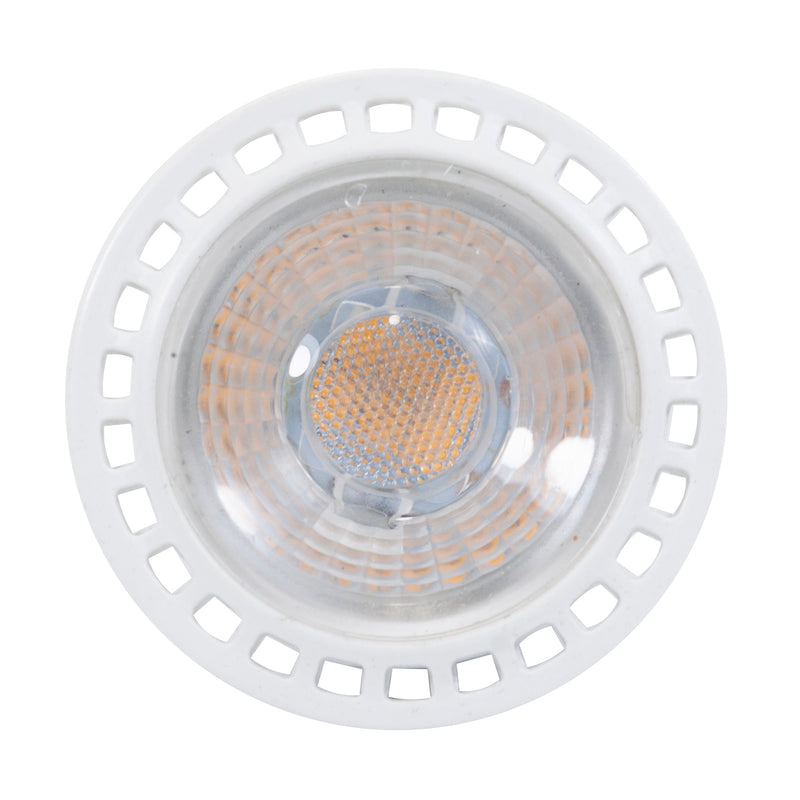 Foco Adir e27 super led 5 watts.carcaz bco. cálido