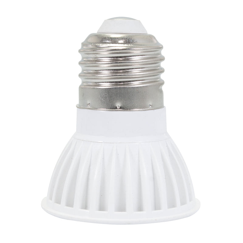 Foco Adir e27 super led 5 watts.carcaz bco. cálido