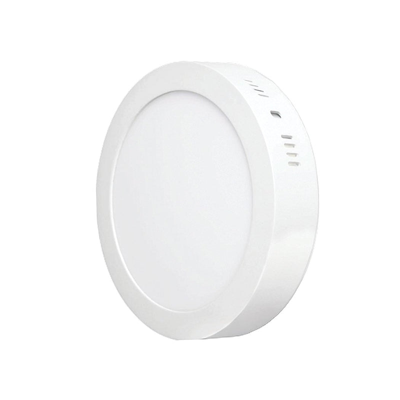 Luminario Adir redondo sobreponer 12 watts blanco