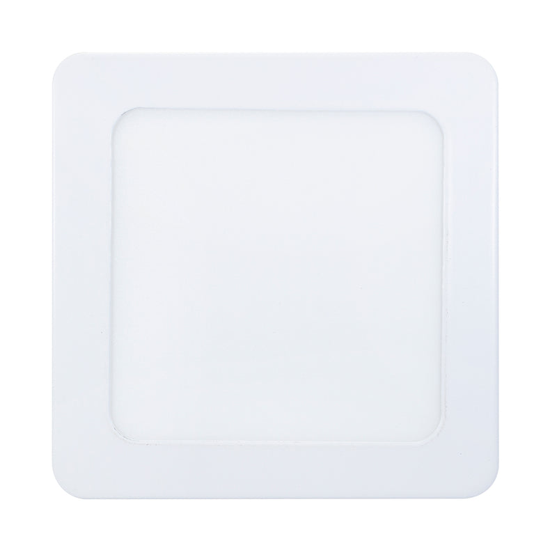 Luminario Adir cuadrado sobreponer 6 watts blanco