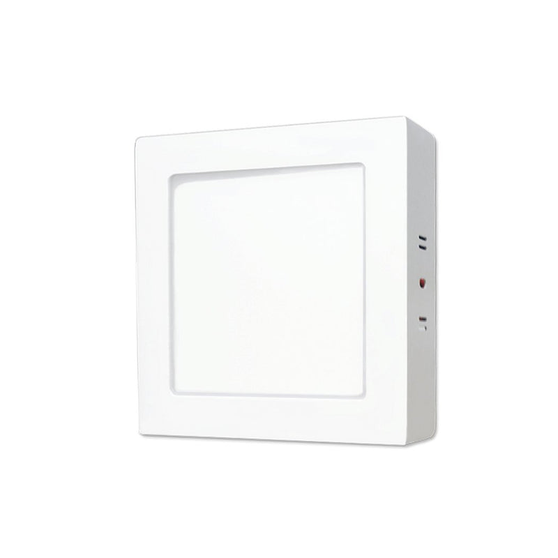 Luminario Adir cuadrado sobreponer 6 watts blanco