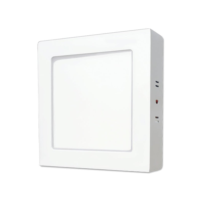 Luminario Adir sobreponer cuad.led 18w.blanco frío