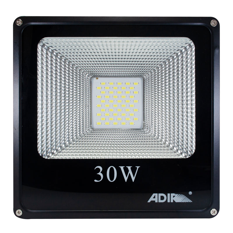 Reflector Adir extra plano smd super led 30 watts frío