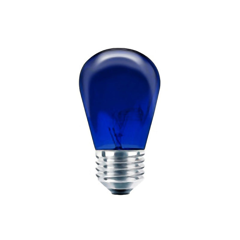 Foco Adir anuncio 11 watts azul incandecente