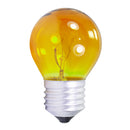 Foco Adir bola 7 watts amarillo incandescente - La nueva eléctrica