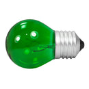 Foco Adir bola 7 watts verde incandescente - La nueva eléctrica