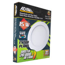 Empotrado Adir extra plano redondo 15w blanco frío - La nueva eléctrica
