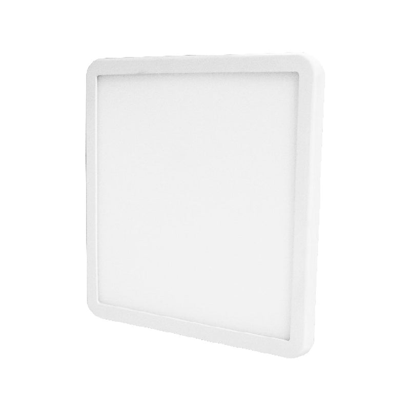 Empotrado Adir led cuadrado 9w frío base ajustable