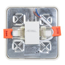 Empotrado Adir LED cuadrado 9w blanco frío base ajustable - La nueva eléctrica