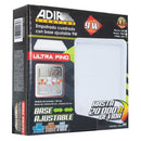 Empotrado Adir LED cuadrado 9w blanco cálido base ajustable - La nueva eléctrica