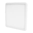 Empotrado Adir led cuadrado 24w cálido base ajustable
