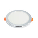 Empotrado Adir LED 9w ajustable cromo redondo blanco frío - La nueva eléctrica