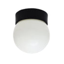 Arbotante eco bebedero sencillo negro