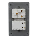 Placa HUH Oxford 1 contacto y 2 USB - La nueva eléctrica