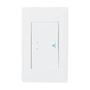 Placa Lucek con 1 apagador escalera blanco - La nueva eléctrica