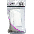 Placa Lucek con 1 apagador escalera blanco - La nueva eléctrica