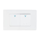 Placa Lucek con apagador sencillo y escalera blanco - La nueva eléctrica