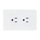 Placa lucek duplex blanco - La nueva eléctrica