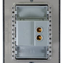 Placa Lucek metal 1 apagador sencillo anonizada - La nueva eléctrica