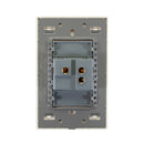 Placa Lucek colors apagador escalera hueso - La nueva eléctrica
