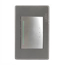 Placa lucek metal 1 apagador sencillo plata - La nueva eléctrica