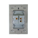 Placa Lucek metal 1 apagador escalera plata - La nueva eléctrica