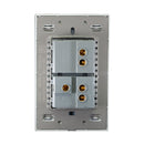Placa Lucek metal apagador sencillo apagador escalera anonizado - La nueva eléctrica