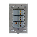 Placa Lucek colors c/2 apagadores sencillos y escalera blanco - La nueva eléctrica